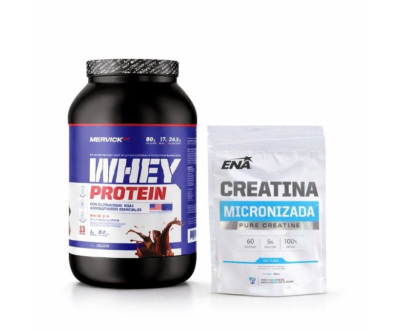 Combo Proteína Whey + Creatina Micronizada